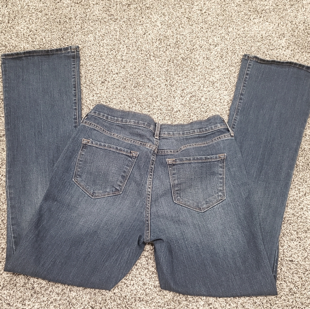 Like New Old Navy boot utility curvy jeans